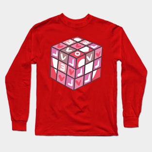 Love Rubik's Cube Long Sleeve T-Shirt